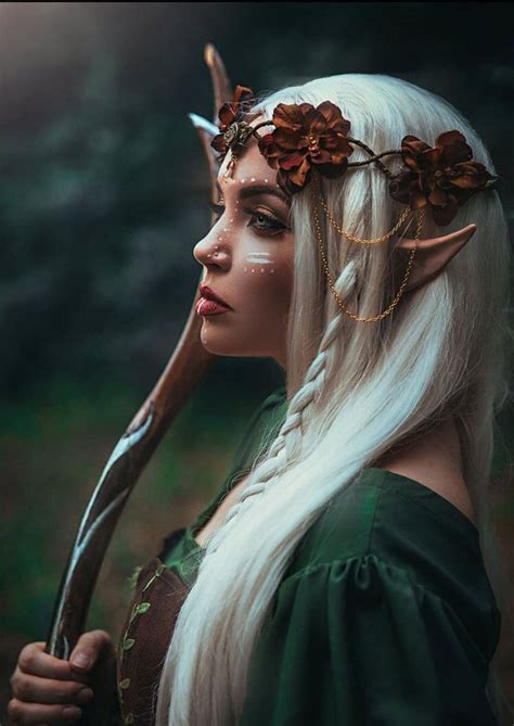 Elven Cosplay Woodland Elven Crown Halloween Costume Etsy In 2020