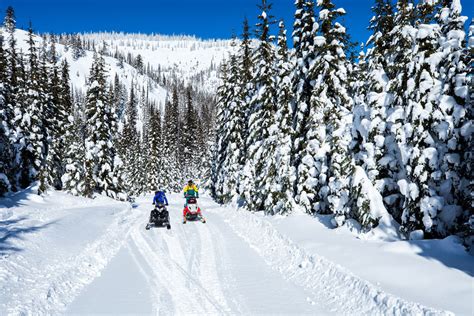 8 Snowmobiling Trail Systems In Western Montana The Official Western