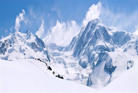 Laeacco Winter Snow Mountain Backdrop 10x8 Vinyl Snowy Mountain Road