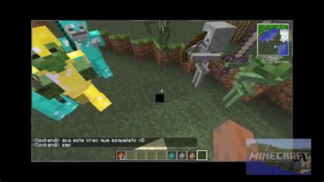 Tutorial Como Poner Armadura A Los Mobs En Minecraft Youtube