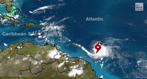 Tropical Storm Elsa Forms In The Atlantic Ocean Another System Being