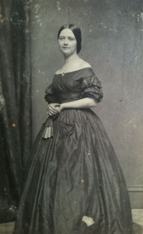 Beautiful Girl In 1860s Dress American Historical Women Women In