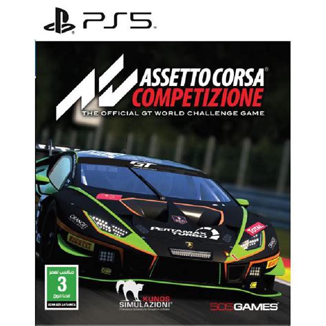 Assetto Corsa Competizione Day Edition Playstation Games Blu