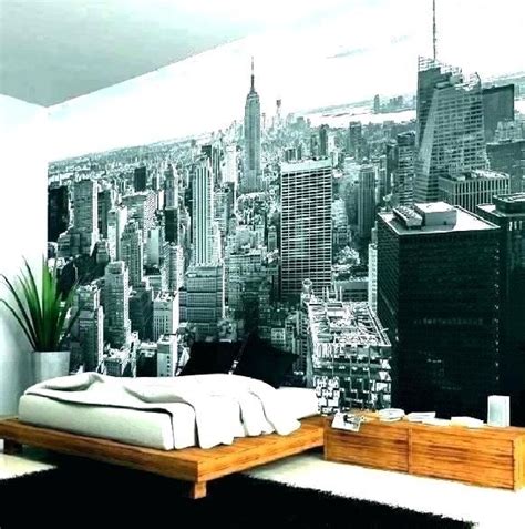Check out our new york theme decor selection for the very best in unique or custom, handmade pieces from our party décor shops. City Themed Bedroom | Bedroom themes, City bedroom ...