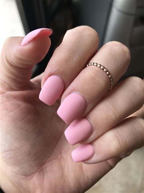 Opting for a faded acrylic ombre lets you show off two of your favorite. Love my nails! Short coffin, peach pink! $40 #vougenails ...