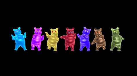 Funny Dancing Gummy Bears Youtube
