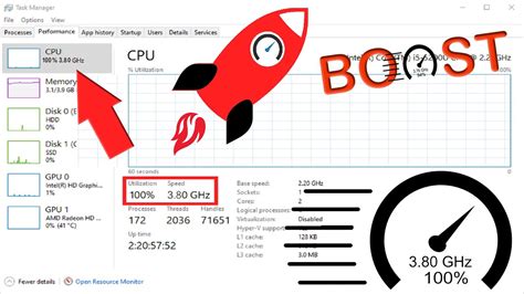 How To Boost Processor Or Cpu Speed Like Rocket In Windows 10 3 Steps
