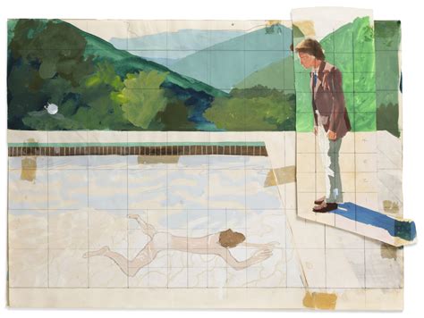 David Hockneys Pool With Two Figures Broke An Important Record
