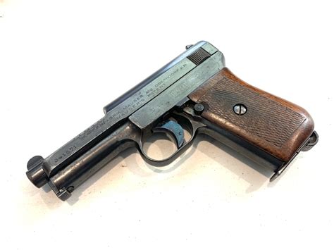 Pistola Mauser Modelo 1914 Cal 765mm Usada