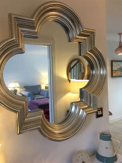 Only 2 available and it's in more than 20 people's carts. Large Mirrors|Contemporary Mirror|Modern Wall Mirror - Candle and Blue