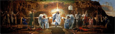 The Resurrection Painting By Ron Dicianni Pixels