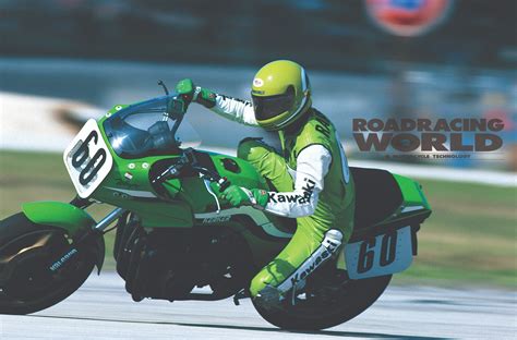 Historic Racebike Illustrations 1983 Kawasaki Gpz750 Superbike