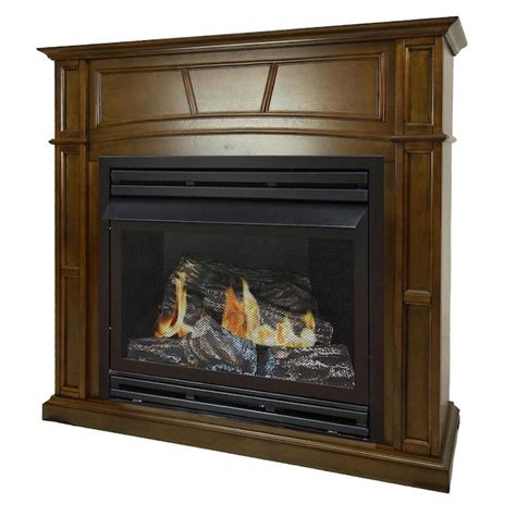 Pleasant Hearth 4588 In Heritage Ventless Liquid Propane Gas Fireplace