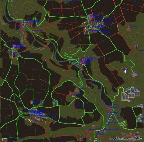 Autodrive Kurse Fur Hopfach Map V Mod For Farming Simulator At