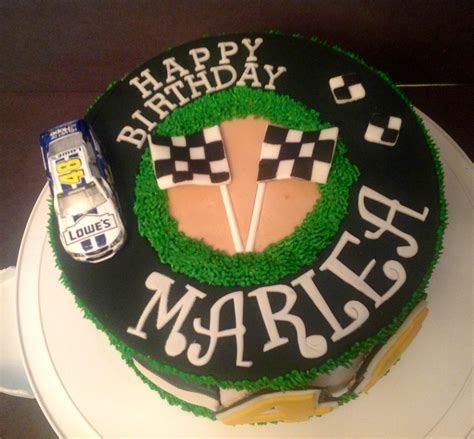 Just need to add a cars3 theme to it by adding jackson storm and lightening mcqueen. Jimmie Johnson Cake For A Nascar Fan All Fondant Except ...
