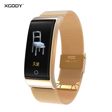 Xgody F4 Bluetooth Smart Bracelet Hear Rate Monitor Ip67 Smart Band