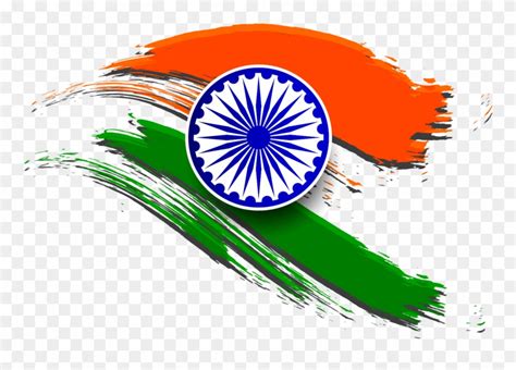 India Transparent Clipart Indian Flag Logo Png 476312 Pinclipart