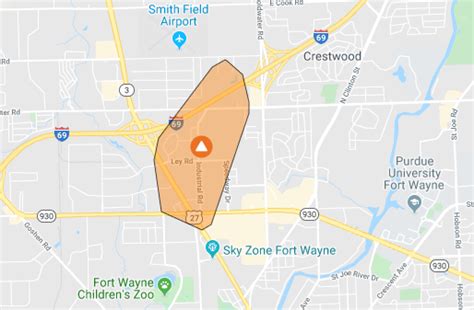 Power Back On After Brief Outage In North Fort Wayne Wane 15