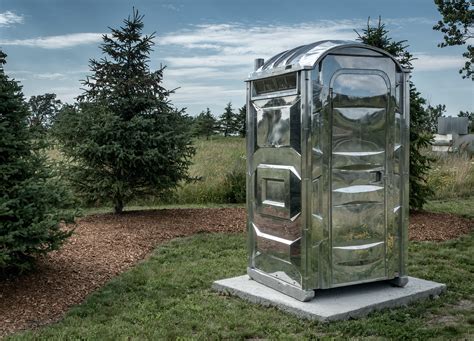 The Stainless Steel Outhouse