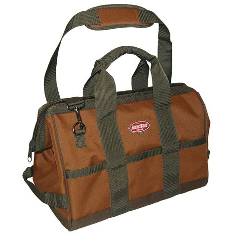 Bucket Boss Gatemouth 16 In Tool Bag 60016 The Home Depot