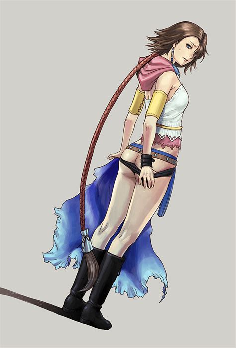 Yuna Final Fantasy And 2 More Drawn By Azasuke Danbooru