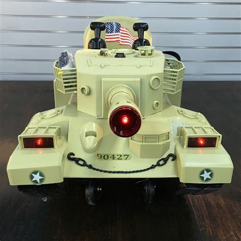 Kids Ride On Tank Children Toy 6v Battery Motorised New Action