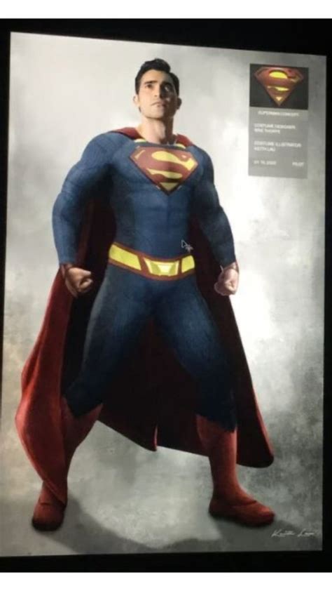 Originally, superman came on for the crossovers and that suit just wasn't built to sustain a series, said executive producer/showrunner todd helbing. Superman & Lois | Arte conceitual do traje do herói na ...