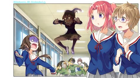 Wallpaper Illustration Anime Girls Cartoon Comics Mikakunin De
