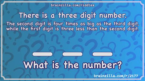 Riddles With Numbers As Answers Itsme Winchelle