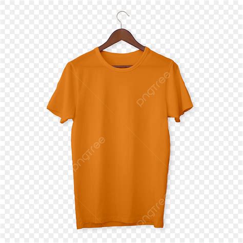 Orange T Shirt Png Image Orange T Shirt Mockup Shirt Clipart T