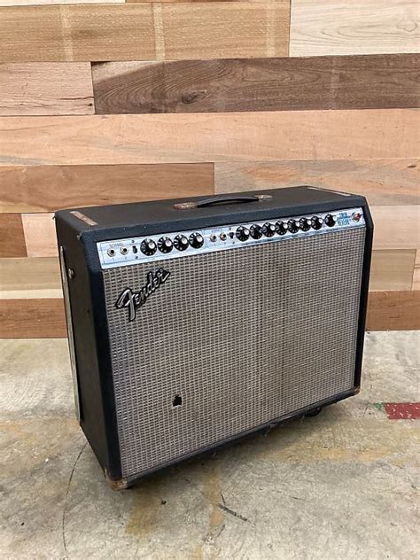 Fender Twin Reverb W Footswitch And Rare Fender Model Reverb