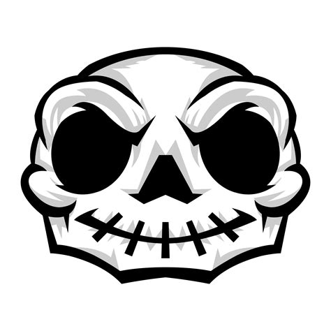 White Skull Clip Art At Clker Com Vector Clip Art Onl Vrogue Co