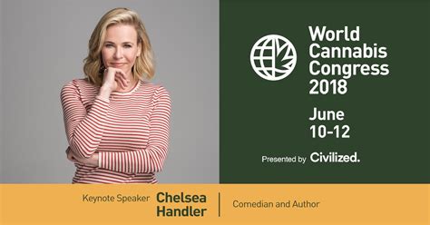 Medicinal marijuana is the name given to the derived products from cannabis used to treat certain diseases. Chelsea Handler joins World Cannabis Congress as speaker