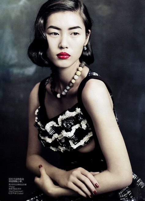 Liu Wen Para Vogue China Dress Fashion Girls