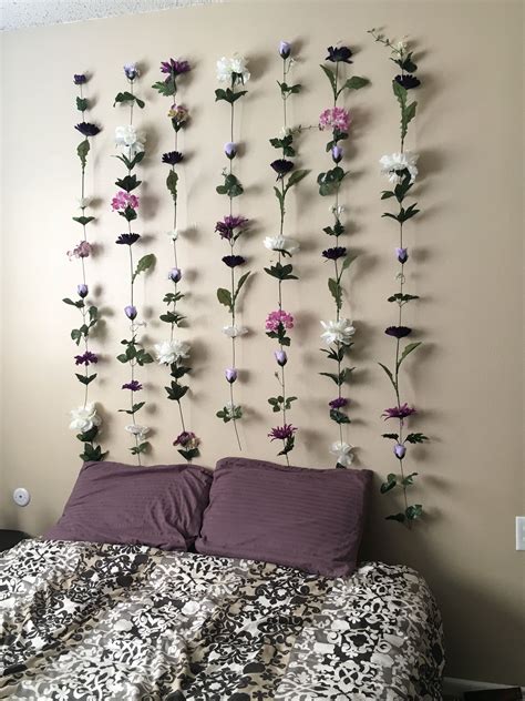 2030 Diy Flower Wall Bedroom