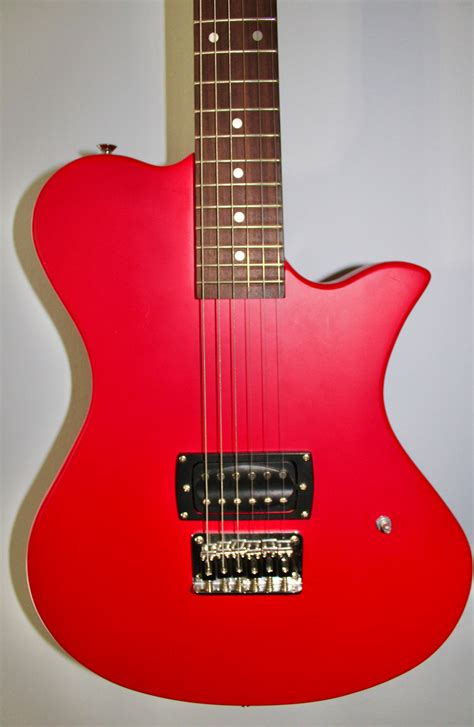 Red Electric Guitar First Act Model Etsy Ireland