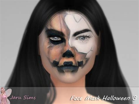 The Sims Resource Face Mask Halloween 3 By Jaru Sims • Sims 4 Downloads