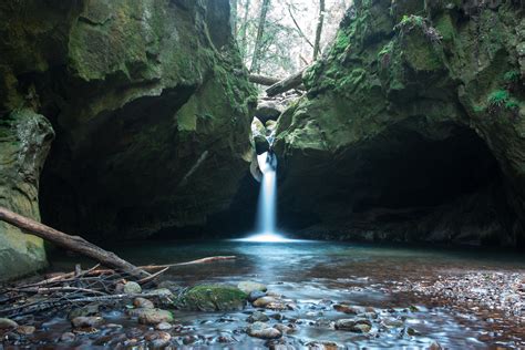 Free Images Waterfall Formation Stream Cave Ravine Water Feature