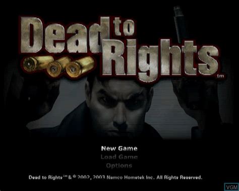 Dead To Rights For Sony Playstation 2 The Video Games Museum