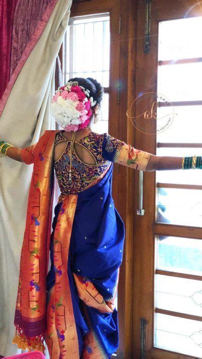 20 most beautiful nauvari sarees on maharashtrian brides wedding saree blouse designs saree
