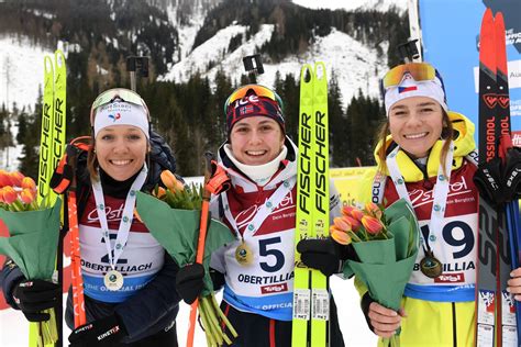 Biathlon Obertilliach Oc Ane Michelon Deuxi Me De La Derni Re