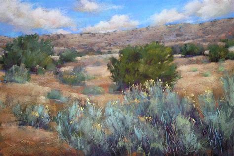 Desert Reverie Pastel By Karen Margulis