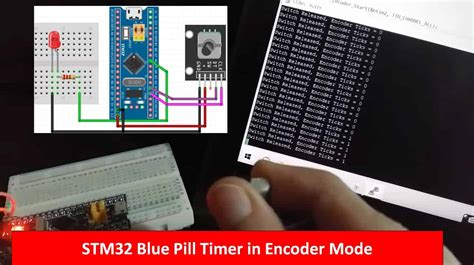 Stm Blue Pill Timer Encoder Mode Rotary Encoder Interfacing