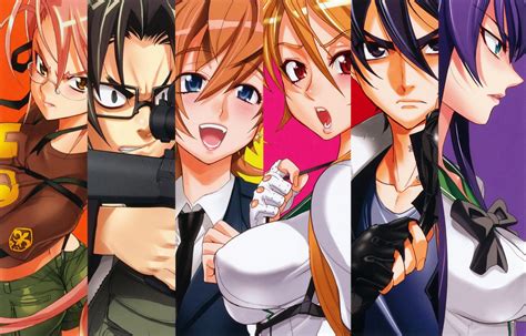 Anime Highschool Of The Dead Kouta Hirano Komuro Takashi Miyamoto