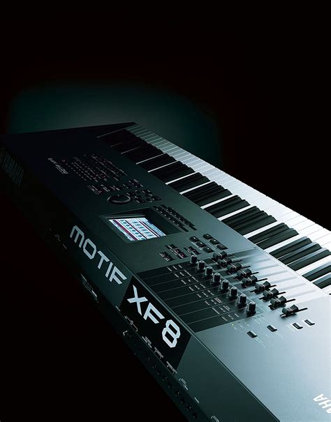 Yamaha Motif Xf8 88 Key Music Production Synthesizer