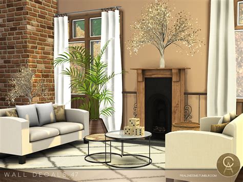The Sims Resource Wall Decals 47
