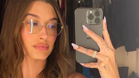 hailey bieber s glazed donut nail trend 5 steps to recreate the look at home cnn underscored