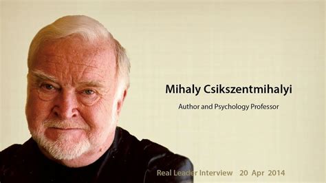 Mihaly Csikszentmihalyi On Flow Intrinsic Motivation And Happiness