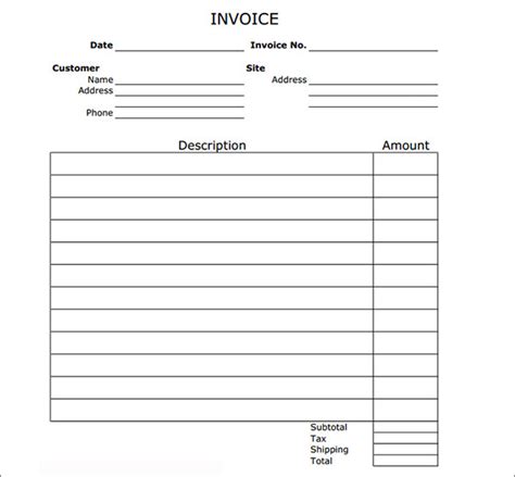 Billing invoice template is generally a paper document, though some businesses or individuals now do their invoicing entirely online. Editable Invoice Template | invoice example