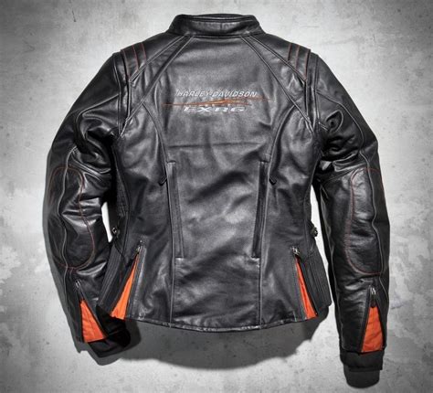 Harley Davidson Womens Fxrg Leather Jacket 98034 12vw Chester